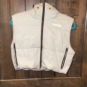 ECHT Light Gray Puffer Vest